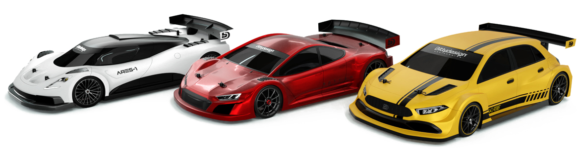 Mini z body shells deals