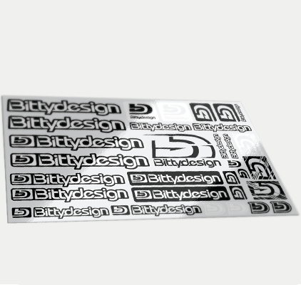Kit Adesivi Decal Stickers Carrozzeria Hot Bodies D817 Predator Modello Squalo 