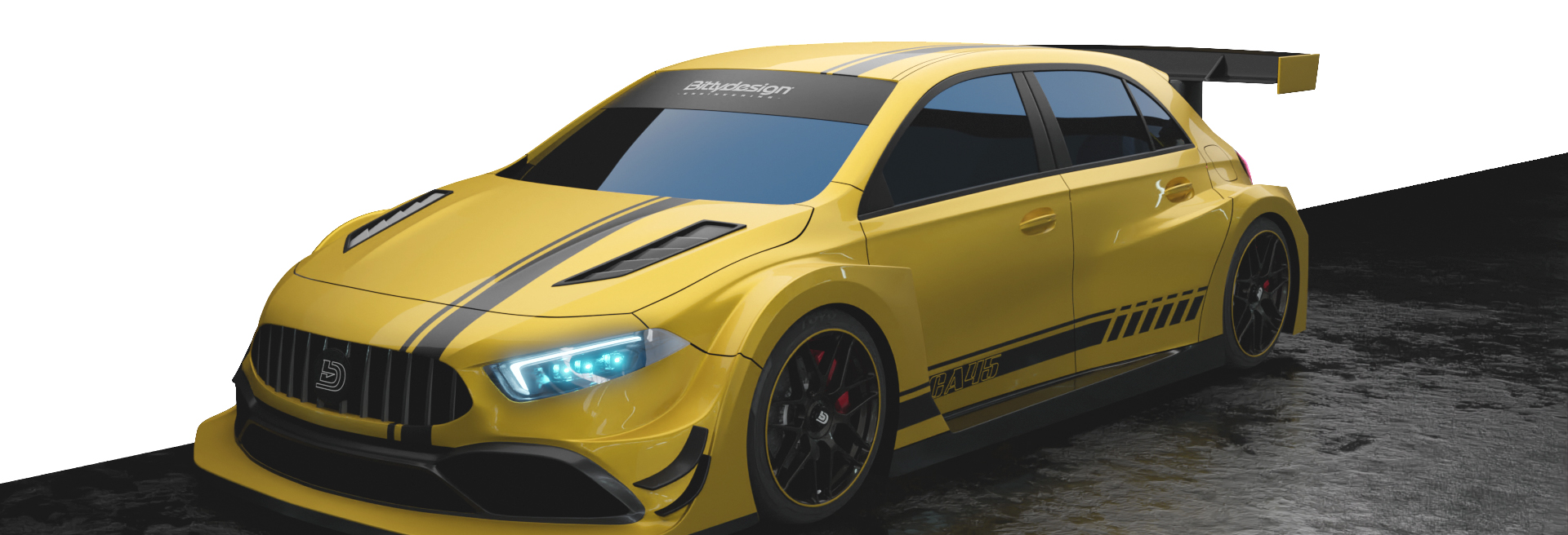 Bittydesign - CA45 1/10 FWD body